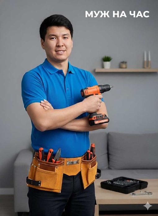 Муж на Час | Ваш Надежный Мастер для Дома и Офиса!