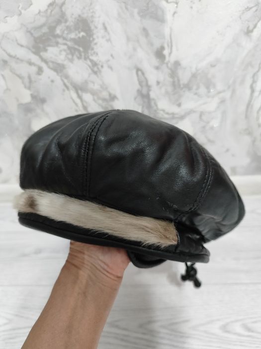 Срочно продаю норковую шапку и кожаную шапку