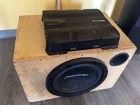 Усилвател 760 вата и буфер Pioneer 12' инча
