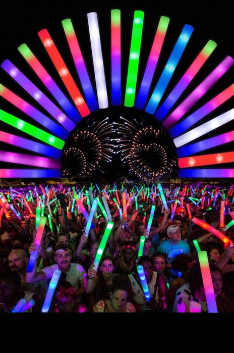 60 bucăți bete luminoase / led