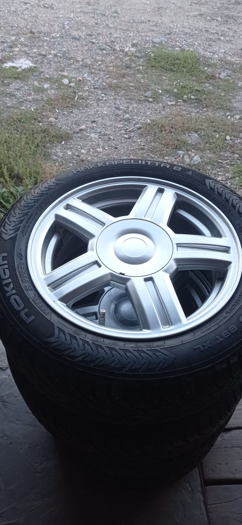 Торус r 15 с шинами nokian hakkapelita 8