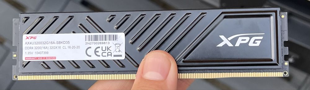 Memorie ADATA XPG Gammix D35, 32GB DDR4, 3200MHz, CL16