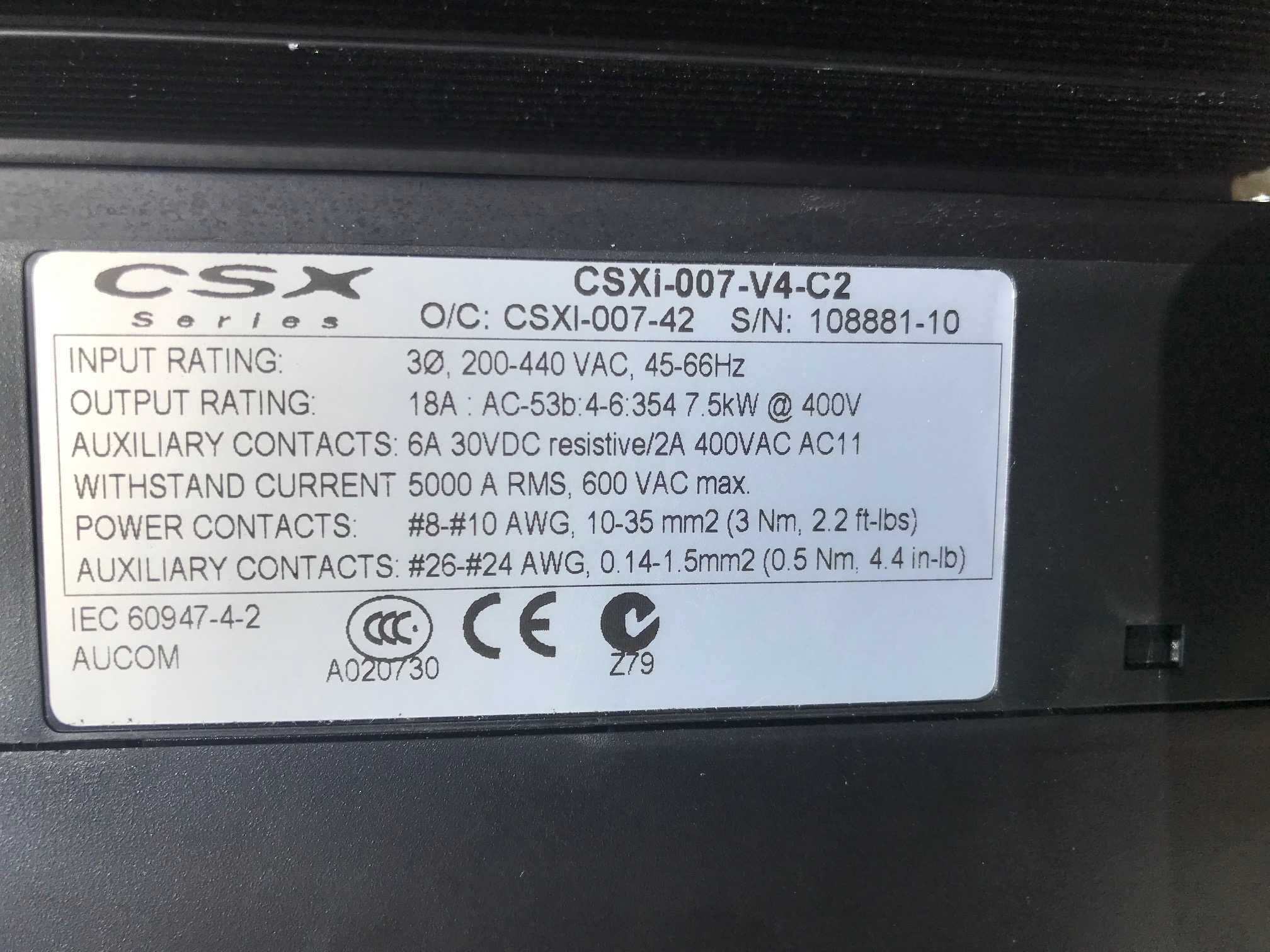 Софт стартер AuCom 7,5kw 400v