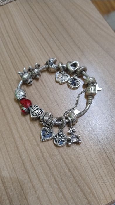 Bratara Pandora original argint 19 cm