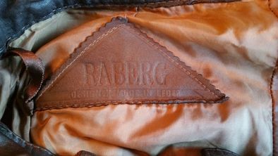 Pantaloni piele naturala Raberg