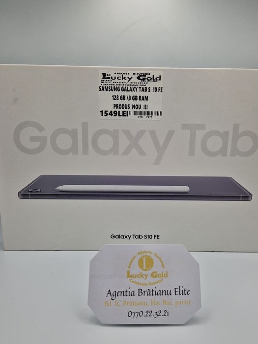 Samsung Galaxy Tab  S 10 Fe Produs Nou ! Cod 7975