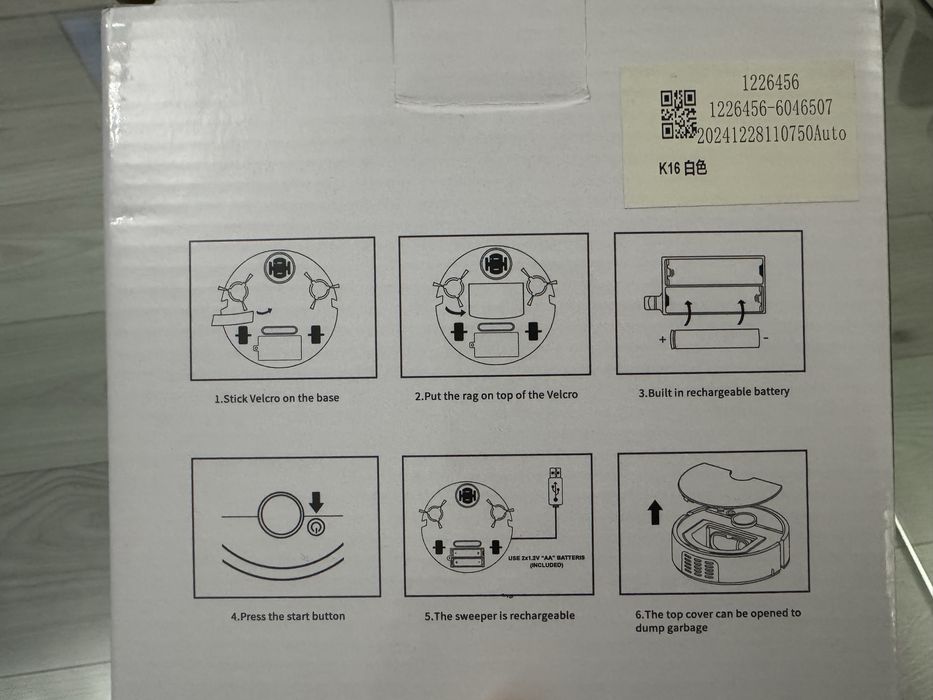 Aspirator robot inteligent