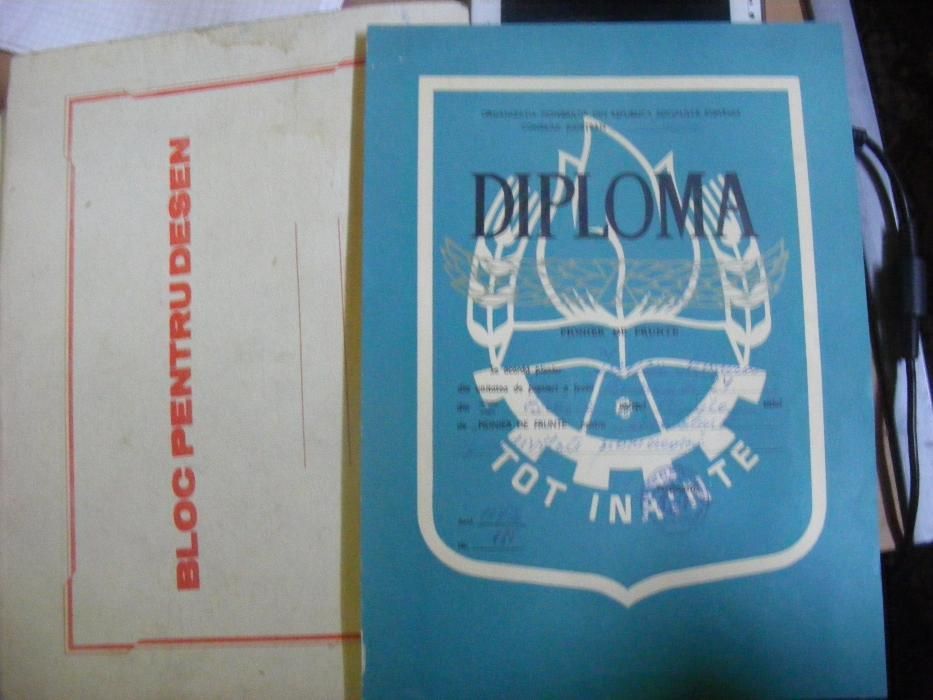 Diploma pionier/pionieri,Pionier de frunte 1972,activitate pioniereasc