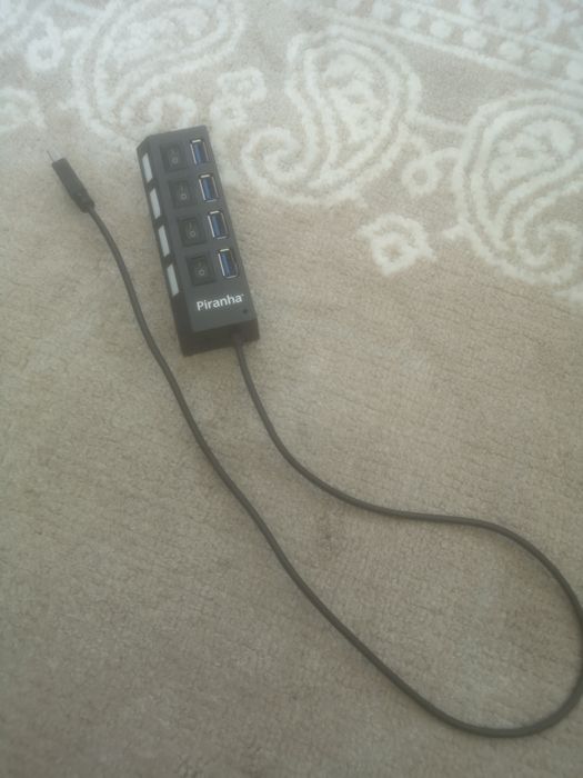 Piranha usb udlinitel свети йонади кок ранг