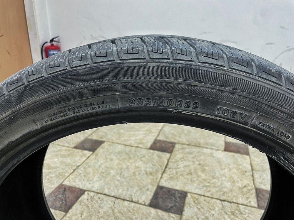 Зимни гуми 265/40R22 на един сезон