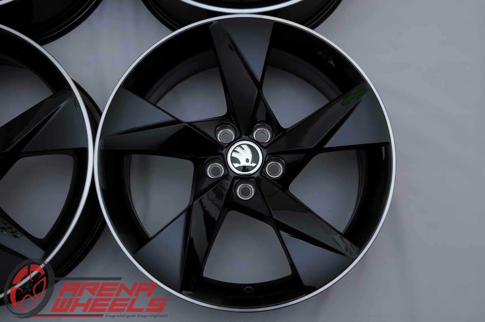 Jante Noi 17 inch Originale Skoda Scala Kamiq Rapid Roomster R17 5x100