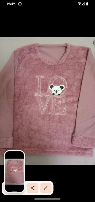 Pijama dama mărimea L