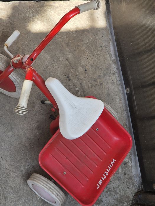 Bicicletă copii Winther cu coș rabatabil