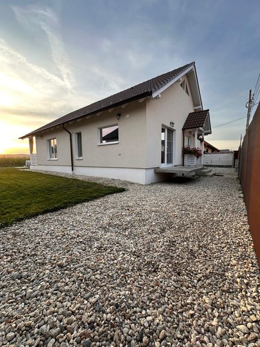 Casa individuală la cheie-650mp teren in Cristian, Sibiu