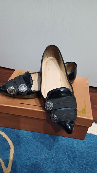 Туфли лаковые фирма Poletto