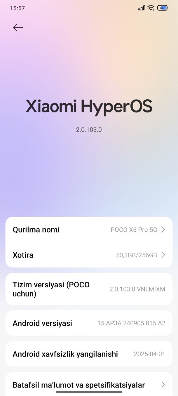 POCO X6 PRO 5G 8+8/256gb