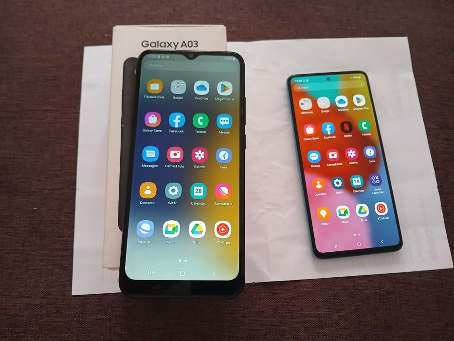 Samsung A03 și Samsung A51