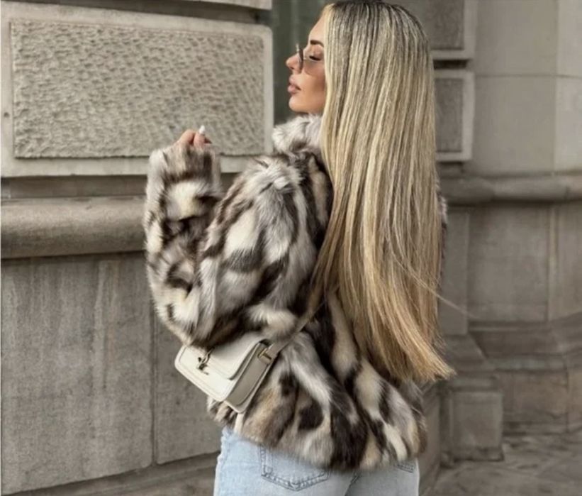 Късо палто ZARA, S