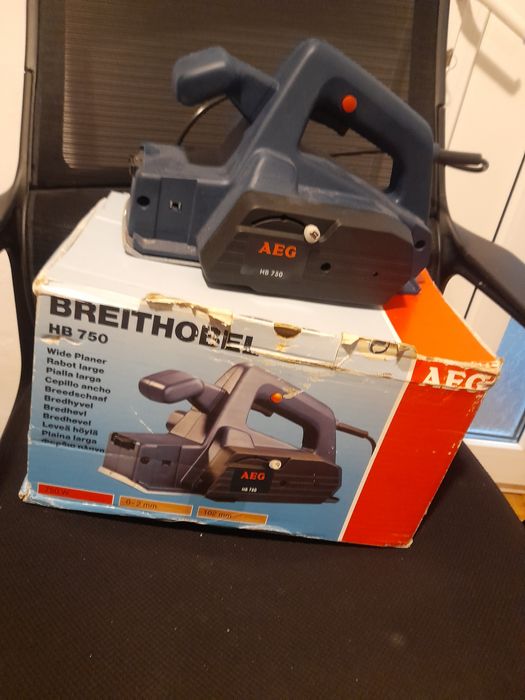 Rindea de mana Aeg HB 750 ,latime 102 mm,ca festool,mafell
