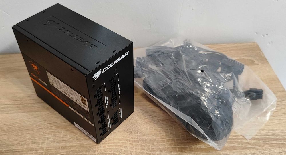 Блок питания модульный Cougar GEX850 (850ВТ) сертификат 80 PLUS Gold