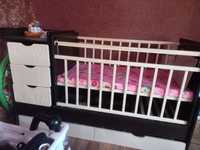 Детская кровать со шкафчиком