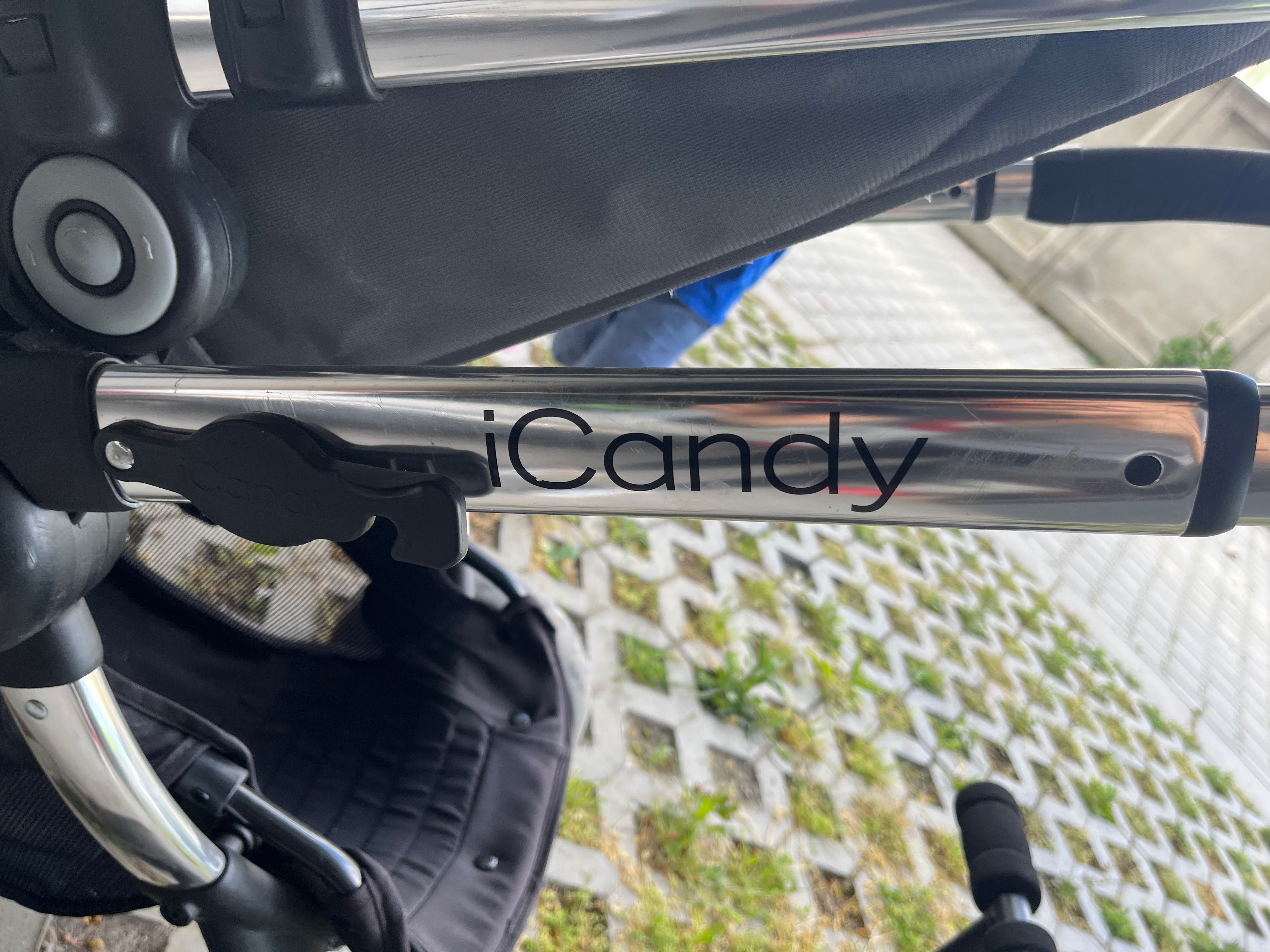 Луксозна бебешка количка iCandy –  от Германия + приставка за 2ро дете