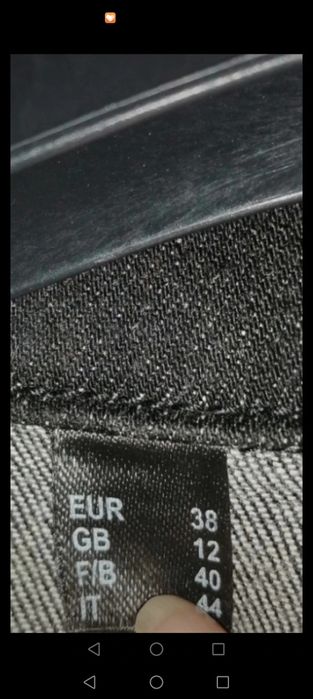 Salopetă din denim mărimea 38