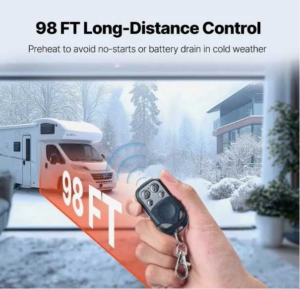 Incalzitor Soba Diesel VEVOR 8KW  -Webasto-Sirocou 12/24/220V(NOU)