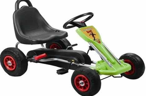 GO Kart cu pedale, 3-6 ani, Kinderauto A-05-1, roti Gonflabile