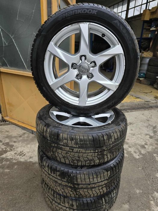 Джанти 5х112 17 със отлични зимни гуми