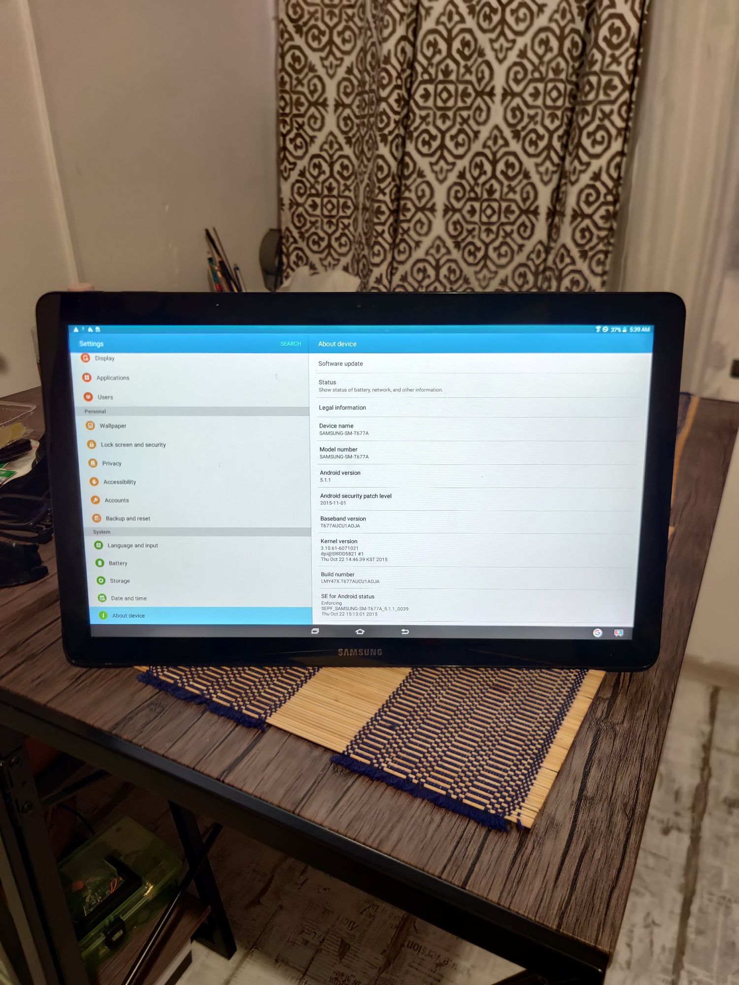 samsung galaxy view