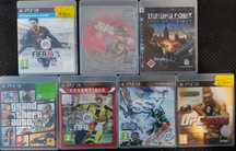 Лот игри за Playstation 3 GTA5, UFC, Fifa17 и др