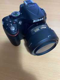Camera foto Nikon D5200 + obiectiv 35 mm 1.8 plus accesorii