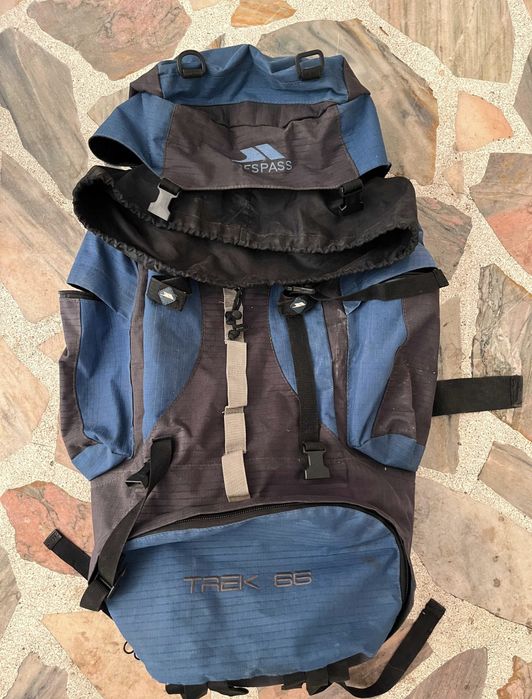 раница tresspass rucksack trek 66 литра