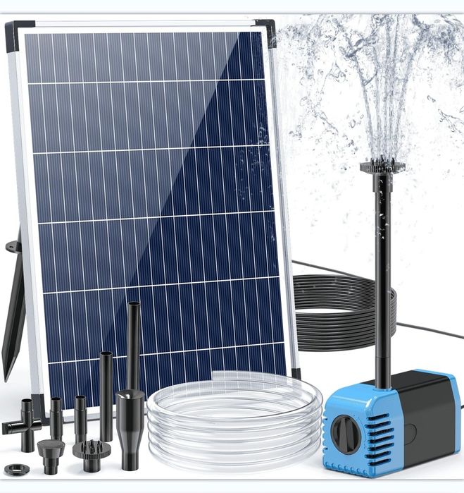 Pompa solara de iaz 6W, 12W, 20W 35W începând de la 50 lei