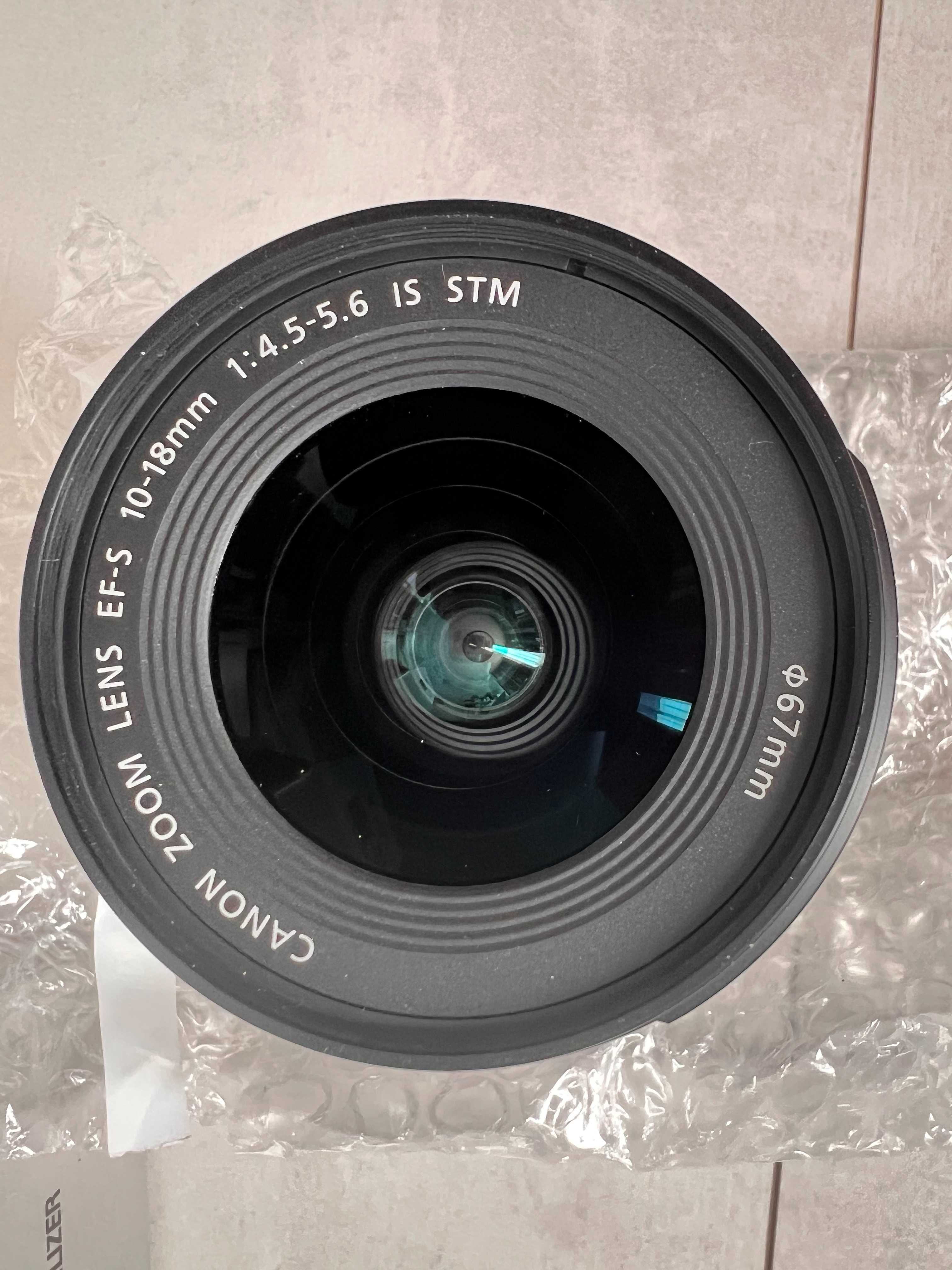 Obiectiv Canon EFS 10-18mm F4.5-5.6 IS STM