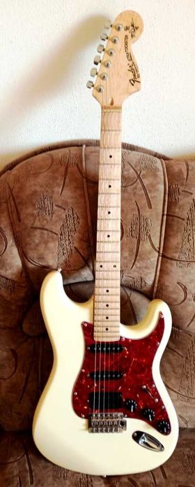 Stratocaster scalloped neck guitar/Китара Стратокастер скалопед гриф