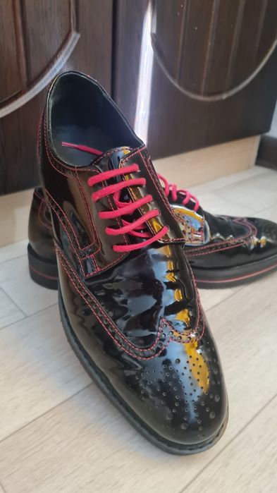 Туфли лакированные мужские