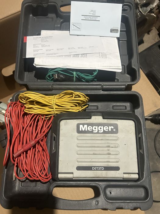 Продаю тестер сопротивления заземления Megger DET3TD