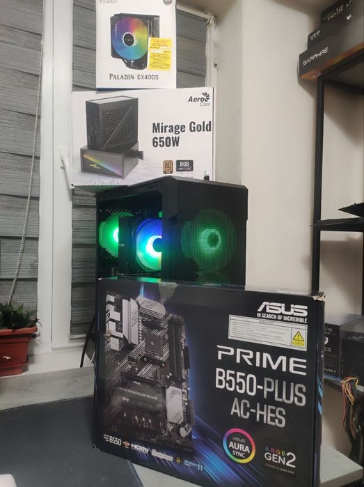 Топовый игровой ПК ASUS B550/Ryzen