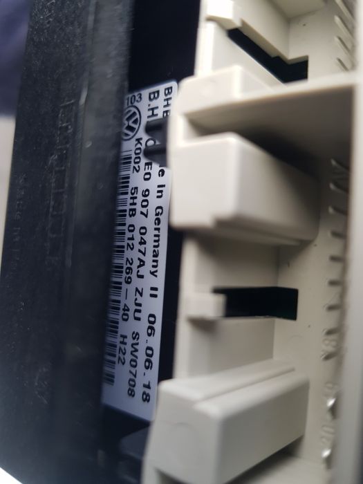 Panou comanda aeroterm / ac vw t6 transporter caravelle pe original