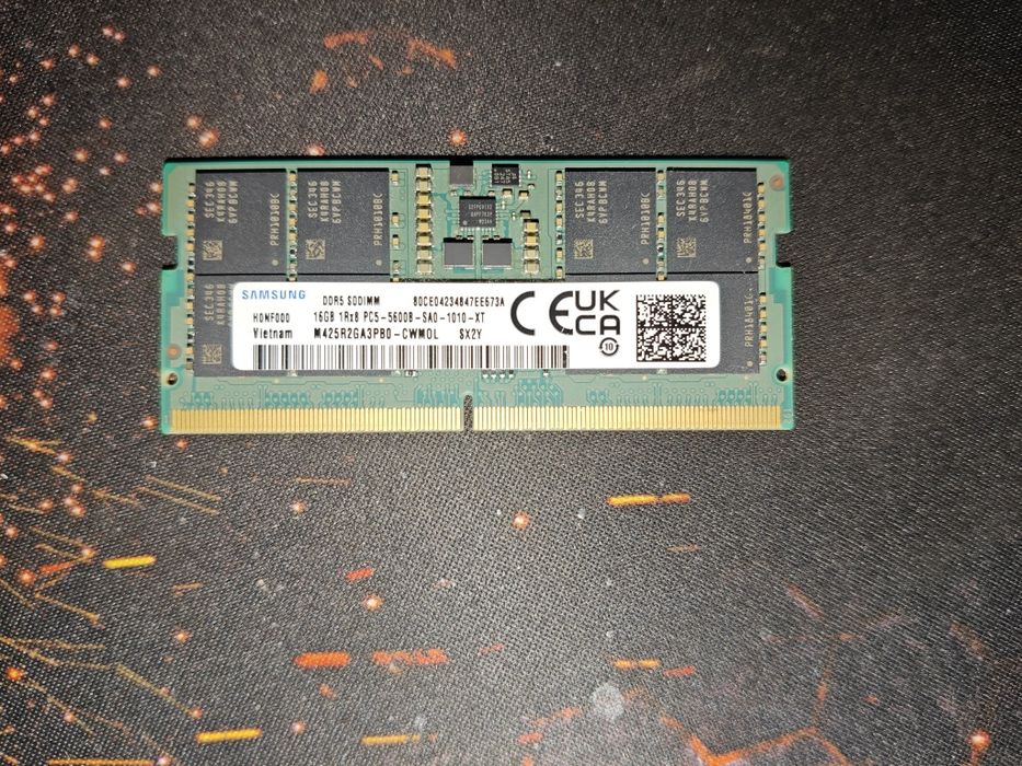 Memorie laptop de 16 GB samsung