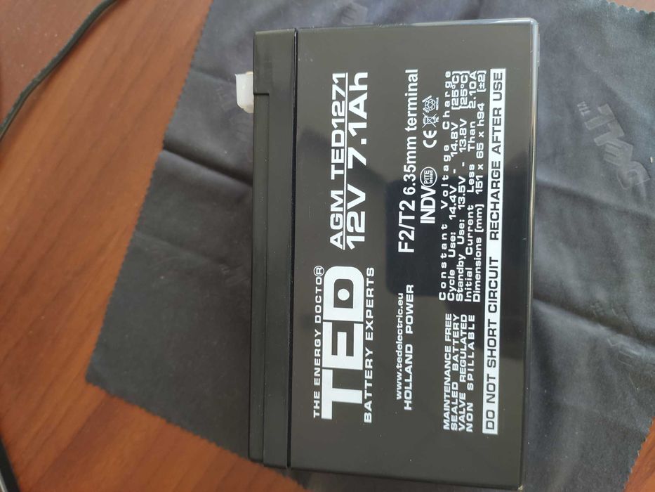 Acumulator 12V 7.1Ah AGM VRLA 151 x 65 x 95 conector F2 --- NOU
