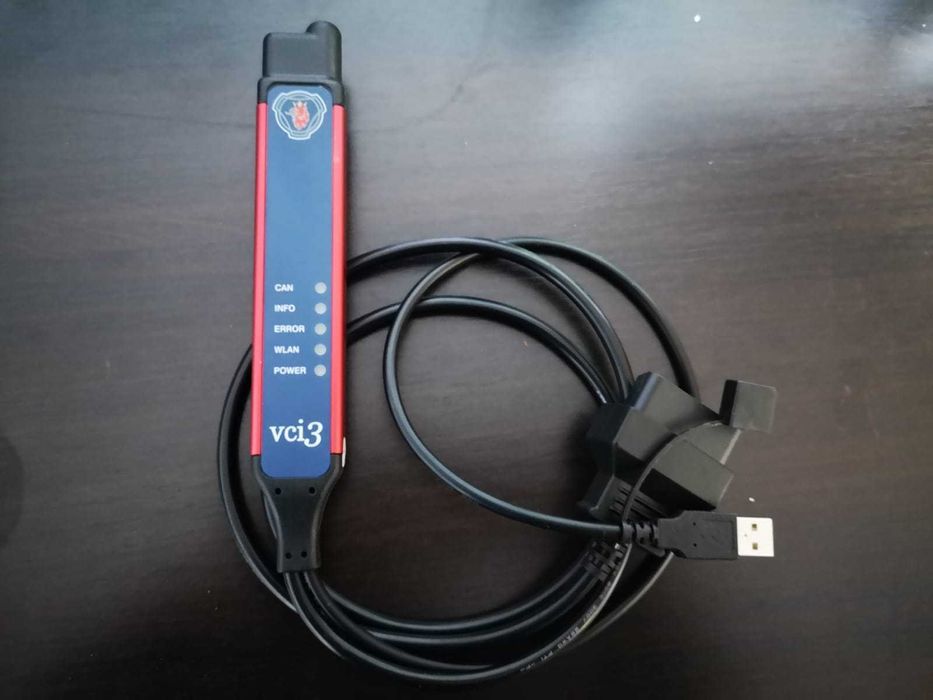 Tester auto camioane Scania + Laptop, totul instalat VCI 3 v2.6X XCOM