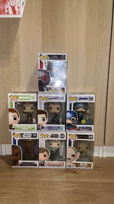 Funko pop figurines. Добра кондиция