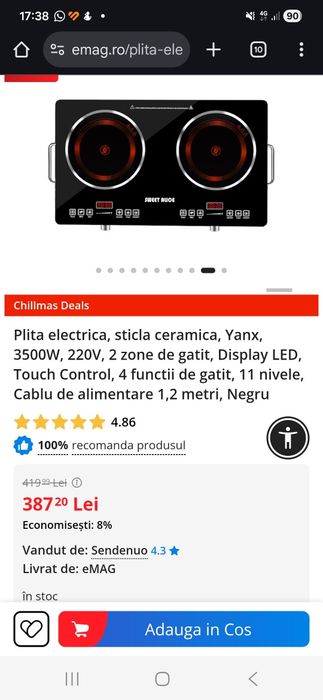 Plita electrica Haley