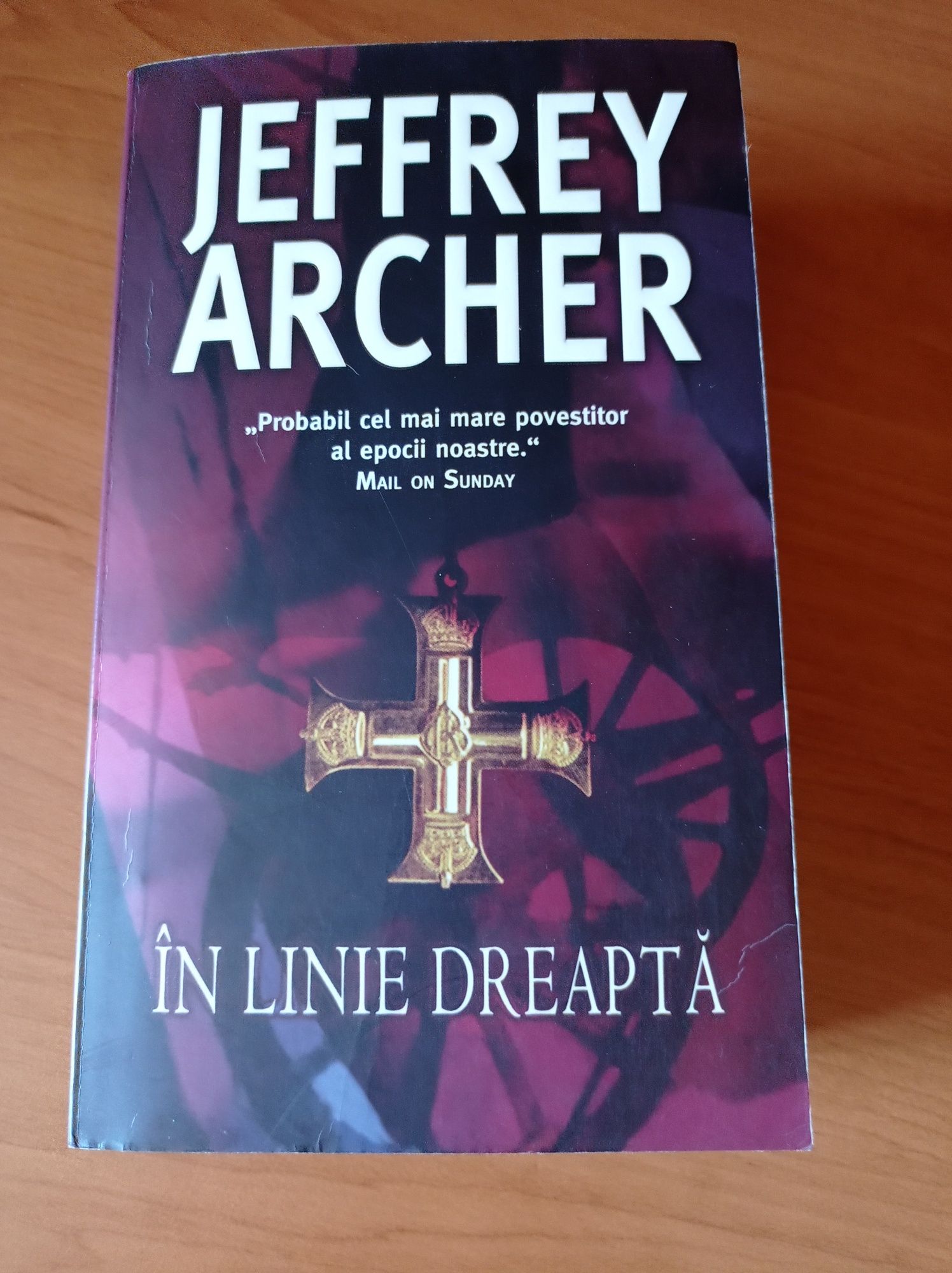 In linie dreaptă, de Jeffrey Archer - carte