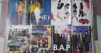 Postere Kpop BTS, Black Pink, Nu Est, 4minute, 2ne1, Infinite, Suju