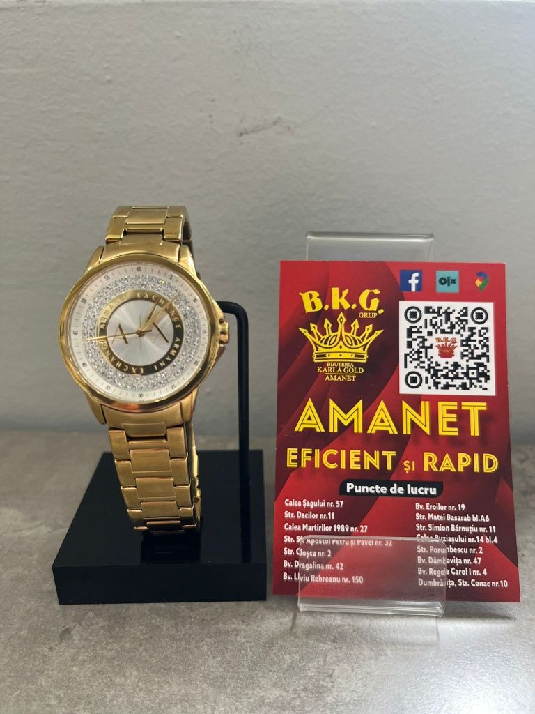 Ceas Armani AX-4321 Amanet BKG