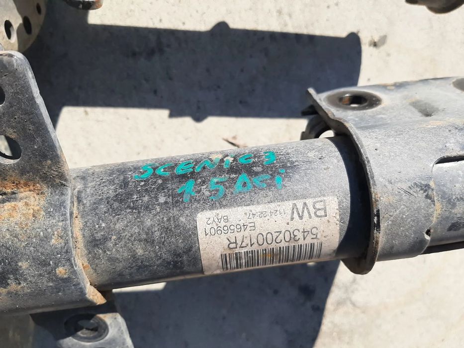 set amortizoare telescoape cu arcuri fata  renault scenic 3 1.5 dci 543020017r